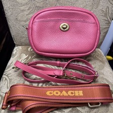 Coach soft pebbled for sale  Marion