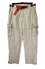 Calça masculina vintage Abercrombie & Fitch carga média paraquedista folgada anos 90 Y2K comprar usado  Enviando para Brazil