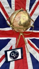 Gold coloured globe for sale  ST. AUSTELL