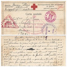 Ww1 1916 franchigia usato  Novate Mezzola