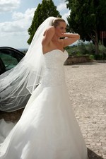 Abito sposa completo usato  Latina