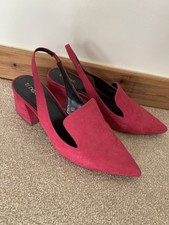 Pink sling back for sale  SCARBOROUGH