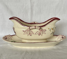 Sauciere faience sarreguemines d'occasion  Bourg-en-Bresse