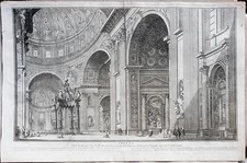 Stampa antica pietro usato  Roma