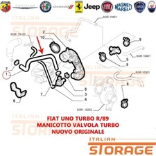 Mangueira Fiat Uno Turbo R/89 Turbo válvula nova original 7659991 comprar usado Mangueira Fiat Uno Turbo R/89 Turbo válvula nova original 7659991 comprar usado  Enviando para Brazil