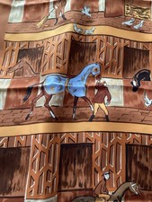 Hermes silk scarf for sale  DARLINGTON