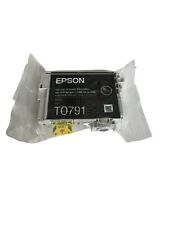 Cartucho de tinta negro original Epson T0791 sellado al vacío segunda mano  Embacar hacia Argentina