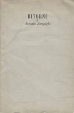 Ritorni. antonio zampighi. usato  Italia