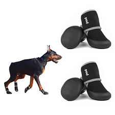 Usado, 4 peças botas pequenas médias grandes para cachorros protetor de pata faixa reflexiva antiderrapante comprar usado  Enviando para Brazil