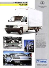 MERCEDES TRUCKS / PROSPECTUS / SPRINTER 312 D FOURGON TOUTAIN de 1995 comprar usado  Enviando para Brazil
