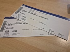 Konzertkarten wolfgang ambros gebraucht kaufen  Neu-Ulm