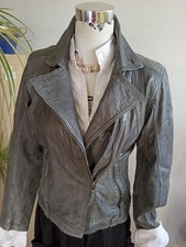 Bikerjacke echt leder gebraucht kaufen  Eutingen im Gäu