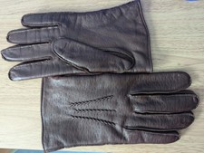Leather gloves brown for sale  LLANTWIT MAJOR