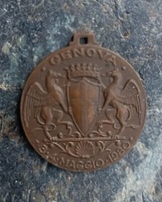 Medaglia adunata nazionale usato  Genova