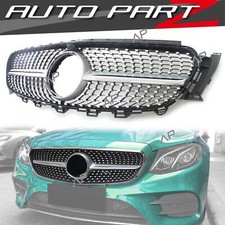 Diamentowa osłona chłodnicy Przednia grill Srebrna do Mercedes Benz W213 S213 A238 C238 na sprzedaż  Wysyłka do Poland