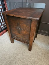 Antique oak nightstand for sale  WOKING