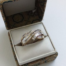 Goldring diamanten gutachten gebraucht kaufen  Essen