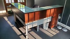 desk l shaped wood for sale  Madison
