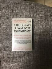  A dictionary of synonyms and antonyms with 5000 words (PB) segunda mano  Embacar hacia Argentina