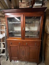 Glass fronted bookcase for sale  WHITSTABLE