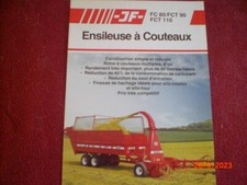 Brochure publicitaire ensileus d'occasion  Aubigny-en-Artois