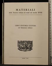 Libro editoria cultura... usato  Ariccia