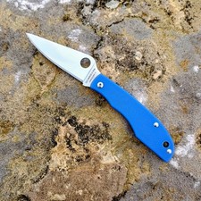 Spyderco grasshopper blau gebraucht kaufen  Mainz