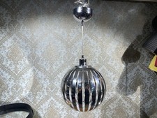 Stylische pendelleuchte chrom gebraucht kaufen  Mainz