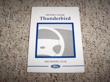 ford thunderbird deluxe 2002 for sale  Fairfield
