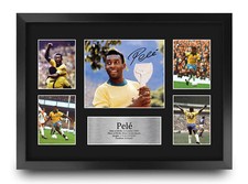 Pele framed brazil for sale  MANCHESTER