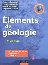 Elements geologie 14e d'occasion  France