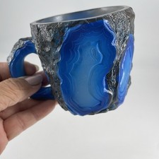 Caneca de café cristal mineral resina 400 ml elegante textura de cristal mineral falsa comprar usado Caneca de café cristal mineral resina 400 ml elegante textura de cristal mineral falsa comprar usado  Enviando para Brazil