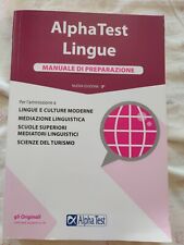 Libro alpha test usato  Piove di Sacco