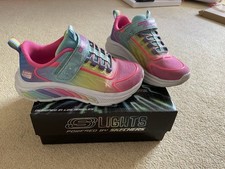Girls skechers size for sale  BARNSLEY