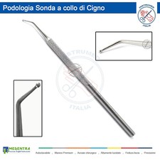 Podologia Swan Neck Sonda unghie Piede Rimozione detriti collo di Cigno Pedicure comprar usado  Enviando para Brazil