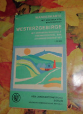 Ddr wanderkarte westerzgebirge gebraucht kaufen  Ostseebad Binz