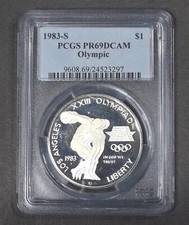 1983 proof olympic d'occasion  Expédié en Belgium
