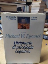 Dizionario psicologia cognitiv usato  Torino