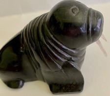 Soapstone carving black for sale  Yachats