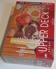 1993-94 Upper Deck NBA caixa de basquete varejo série 2 - lacrado de fábrica, usado comprar usado  Enviando para Brazil