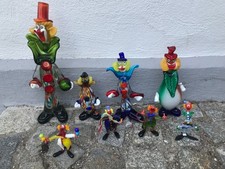 Murano glas clowns gebraucht kaufen  Holzkirchen