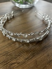 Diamante tiara crown for sale  WELLINGBOROUGH