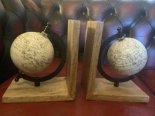 Globe rotating bookends for sale  BIRMINGHAM
