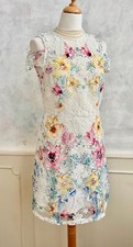 Lipsy white floral for sale  HUDDERSFIELD