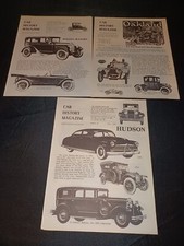 Set Of 3 Car History Magazines 1960s Number 81, 82 & 89 segunda mano  Embacar hacia Mexico