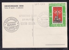 Cartolina torino universiade usato  Italia