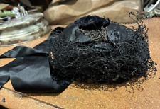 Usado, tres ancien chapeau epoque fin XIXe noir a decor de voilette coiffe ? comprar usado  Enviando para Brazil