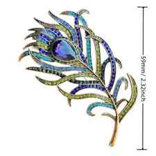 Peacock feather brooch for sale  Sulphur Springs