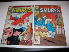 1982 smurfs 3 comics 2 1 for sale  Brainard