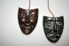 Alte wandmaske lachende gebraucht kaufen  Schkopau